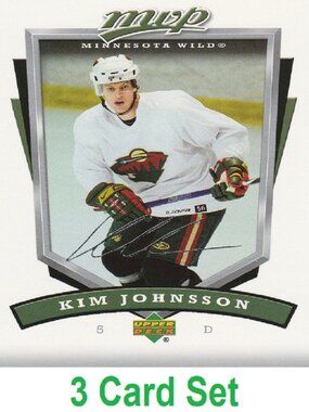 Kim Johnsson Hockey Card Collection